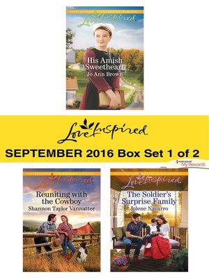 cover image of Harlequin Love Inspired September 2016--Box Set 1 of 2